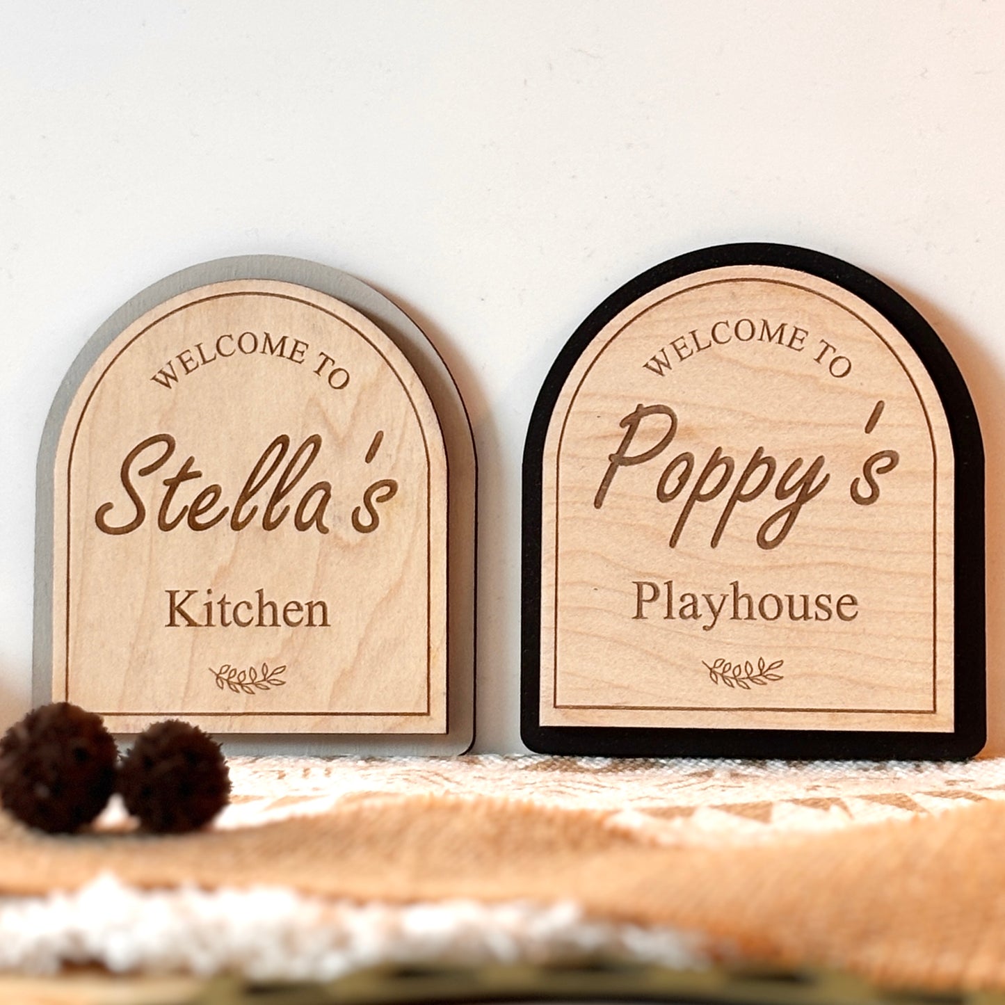 PERSONALISED PLAY KITCHEN SIGN