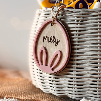 EASTER EGG BASKET TAG